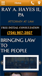 Mobile Screenshot of ncattorneyatlaw.com